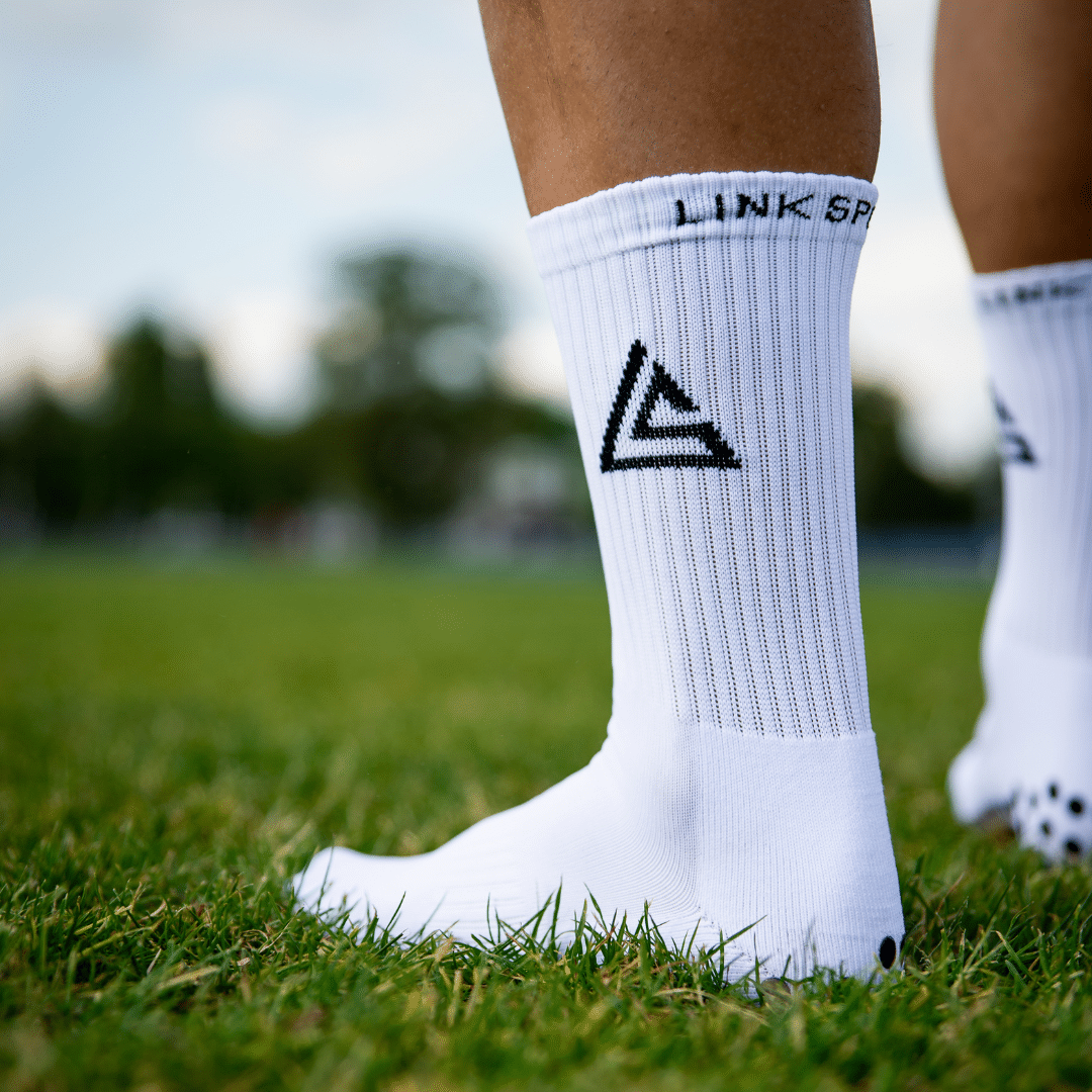 Skarpety antypoślizgowe comfort białe