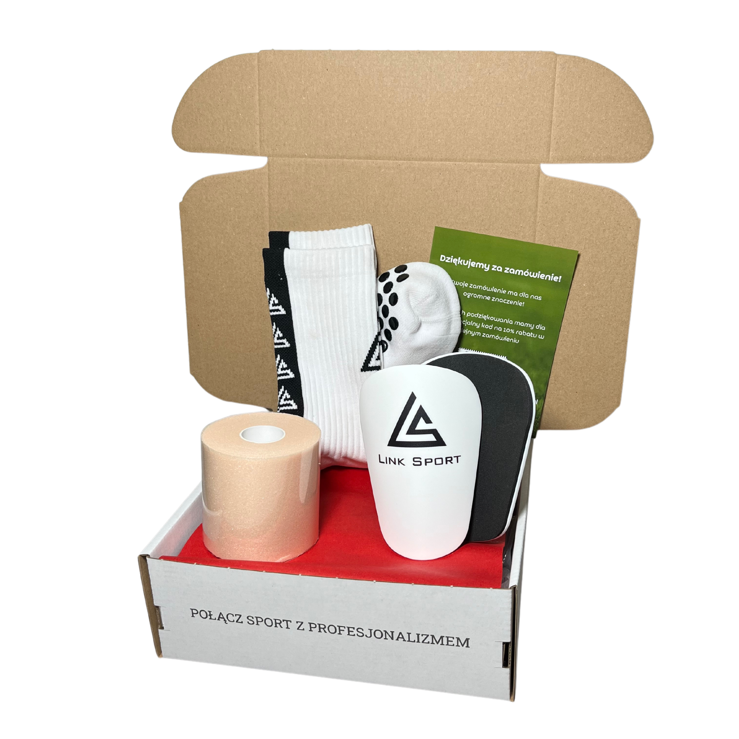 piłkarski box link sport biały