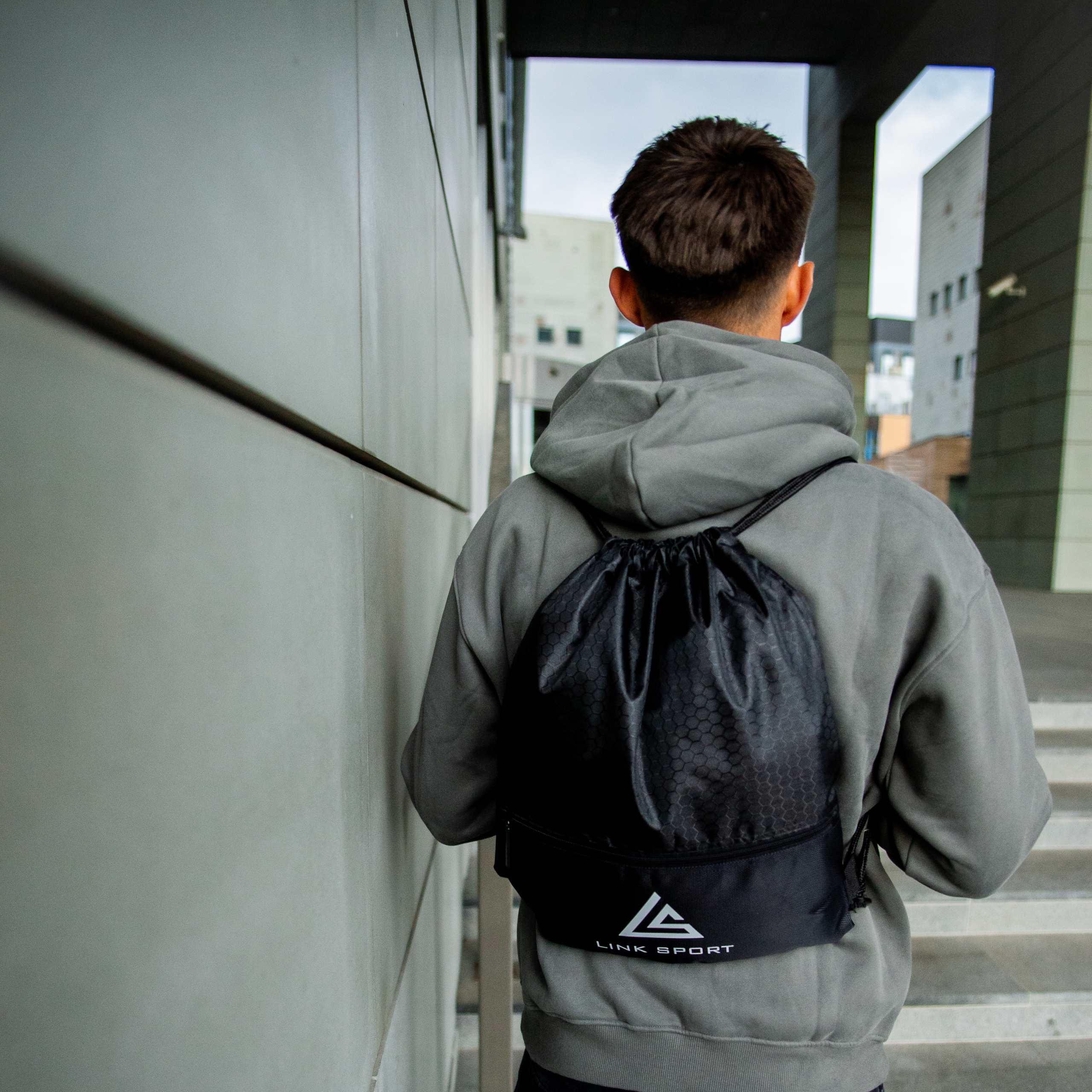 plecak worek link sport czarny