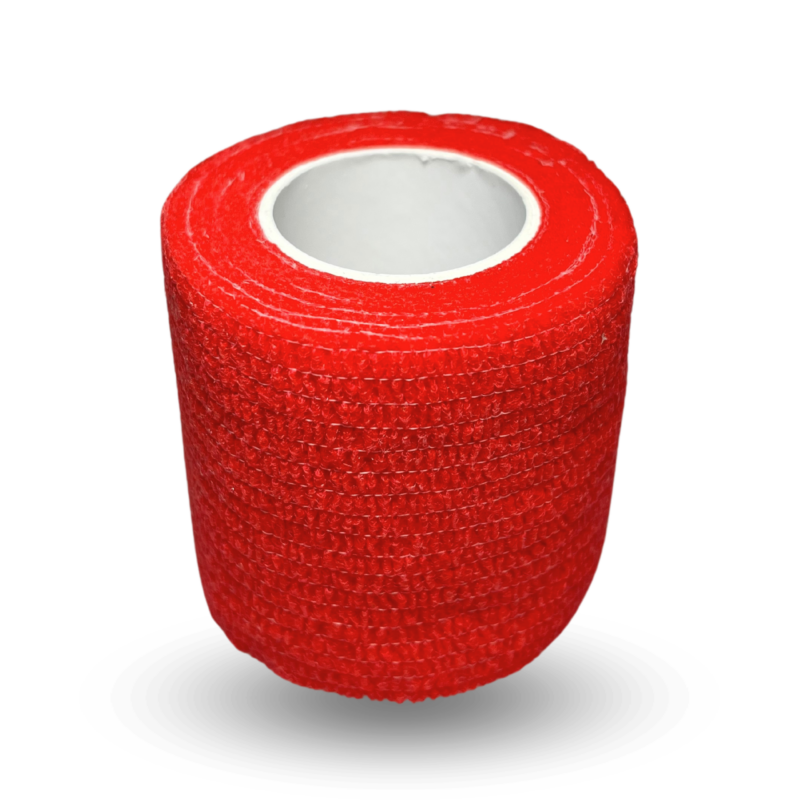 taśma do getr piłkarskich czerwona