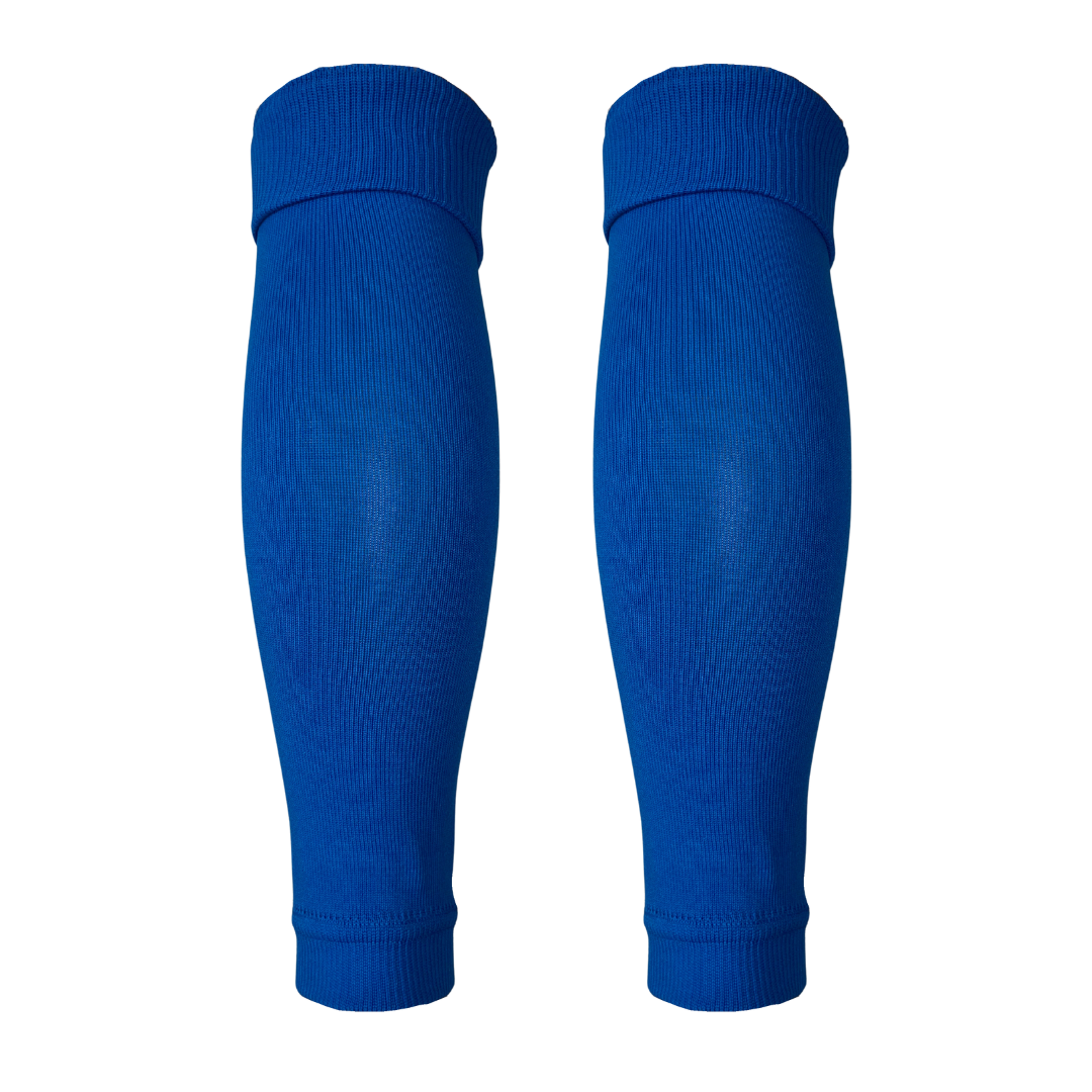 Getry piłkarskie bez stopy Link Sport niebieskie